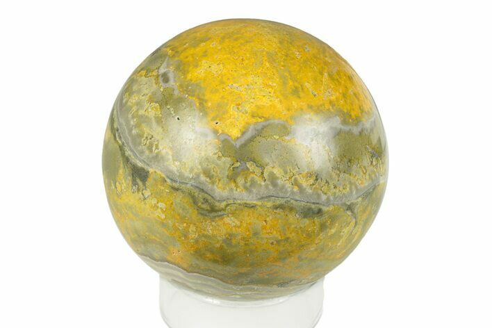 Polished Bumblebee Jasper Sphere - Indonesia #254746